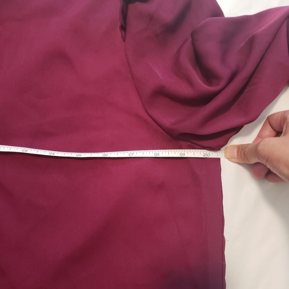 Who What Where Who What Wear Purple Ruffle… - Picture 2 of 4